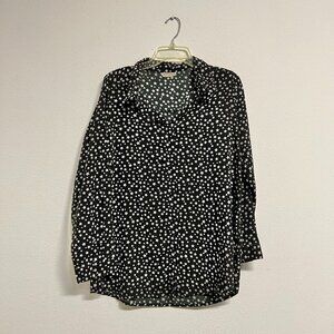 NWOT Brave Soul Star Button Down Blouse